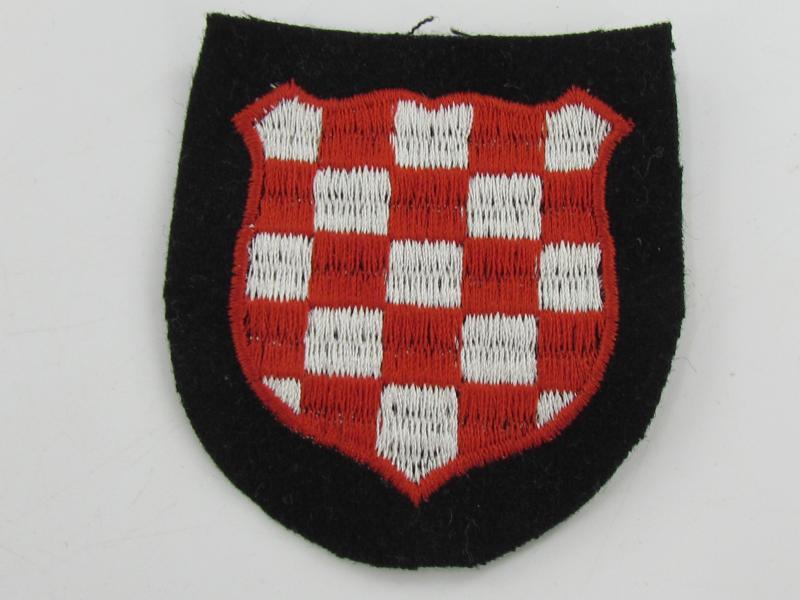 Waffen-SS 'Croatian' Volunteer Sleeve Shield