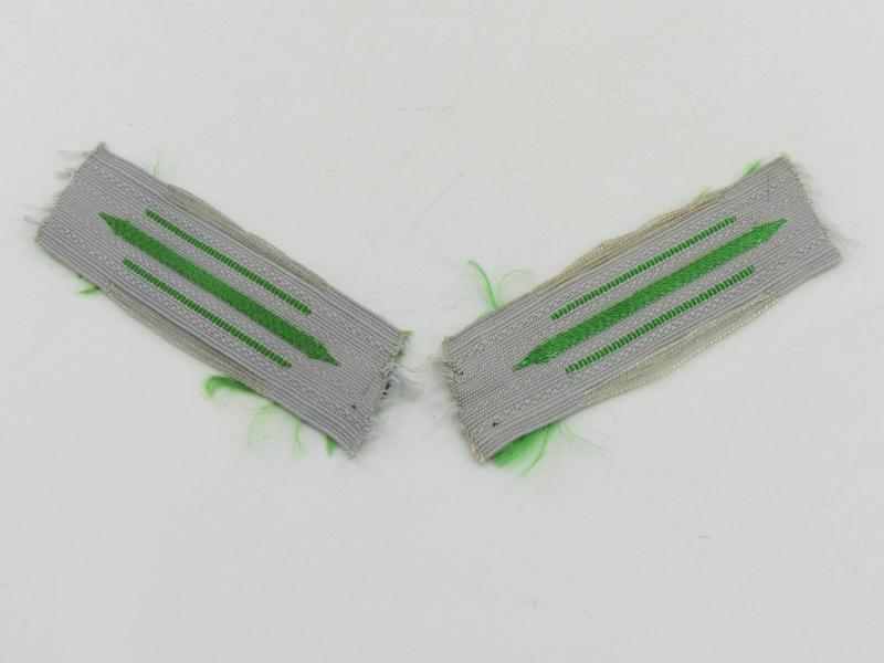 Pair of BeVo 'Polizei' Collar Tabs