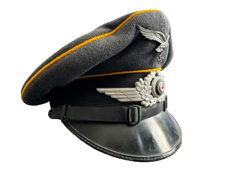 Luftwaffe EM/NCO visor cap for Pilot or Fallschirmjäger by Robert Lubstein ‘Erel’ 1939