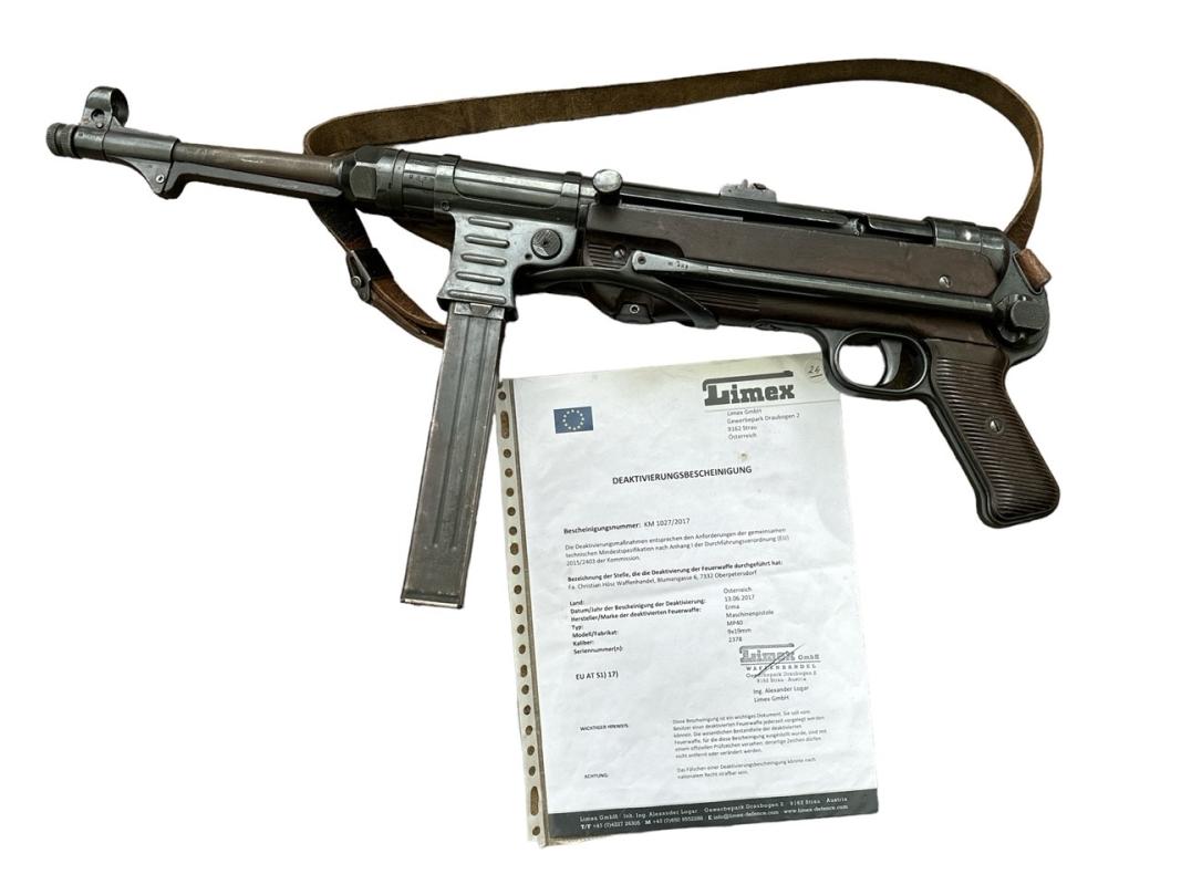 MP40 EU-Deko Sub Machine Gun ayf 43