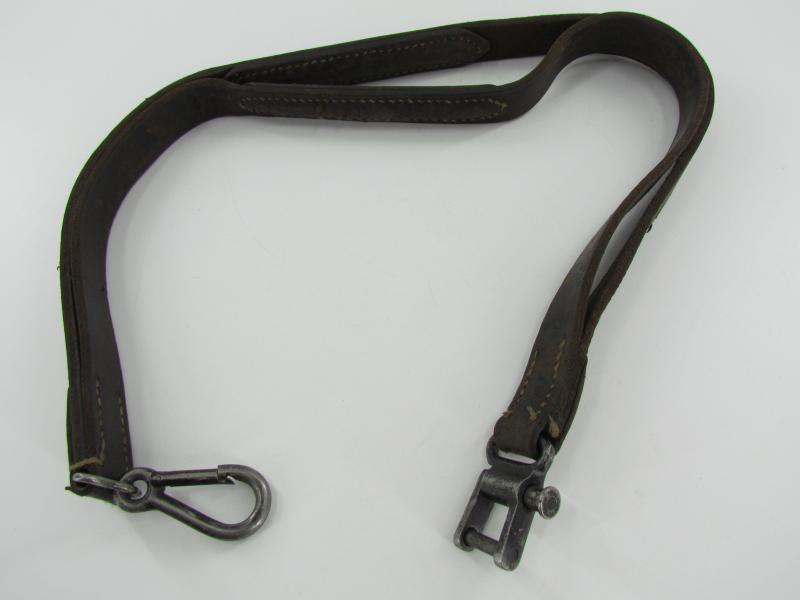 MG34 Leather Carrying Sling WaA Marked