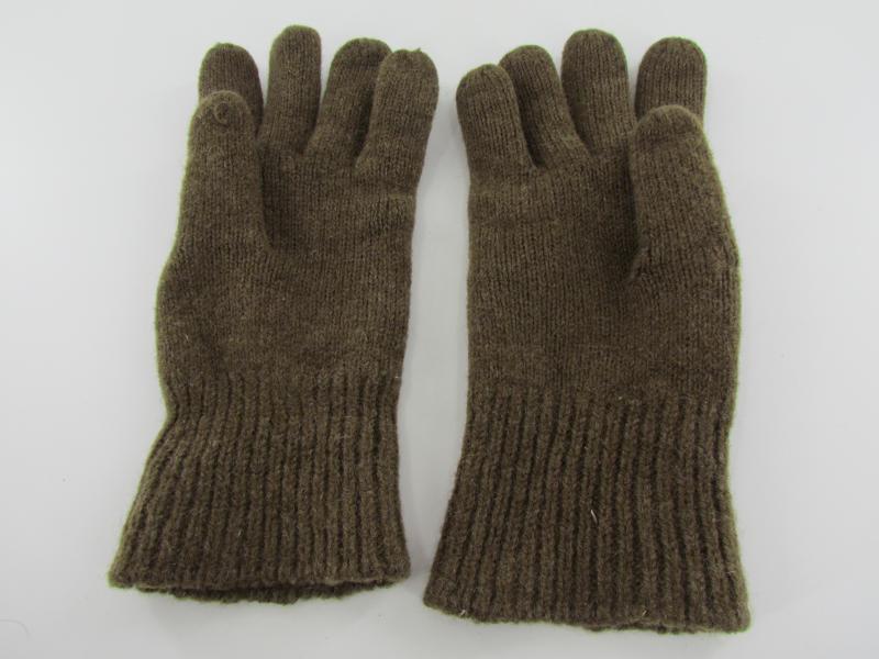 British WWII Army Woollen Gloves