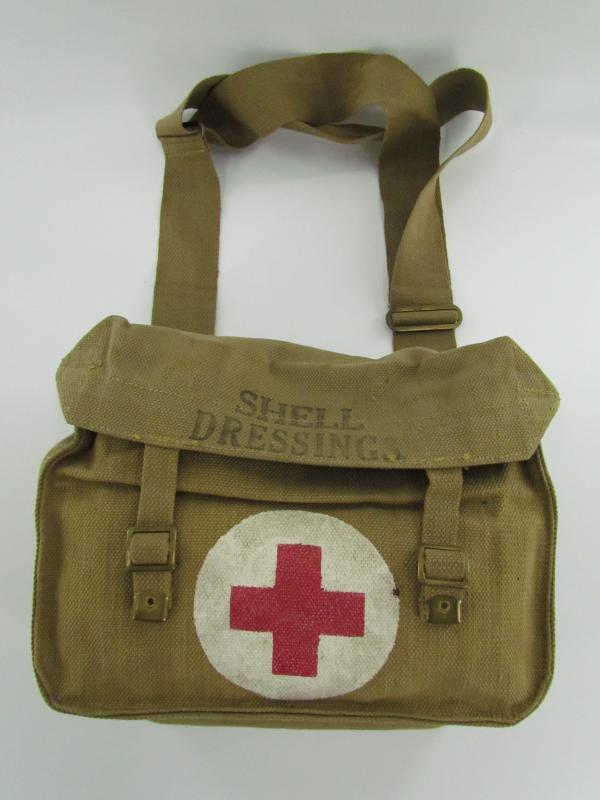 British WWII Medic Bandage Pouch (Shell Dressings)