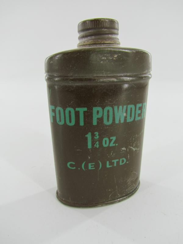 British WWII Foot Powder