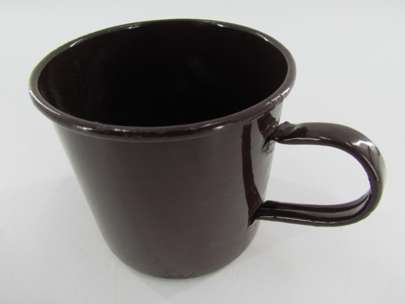 British WWII Mug, Enamel Cup