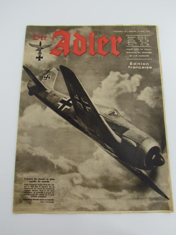 Der Adler Luftwaffe Magazine ...French Edition