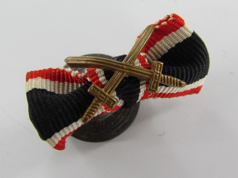 German Ribbon Bar , Button Variant