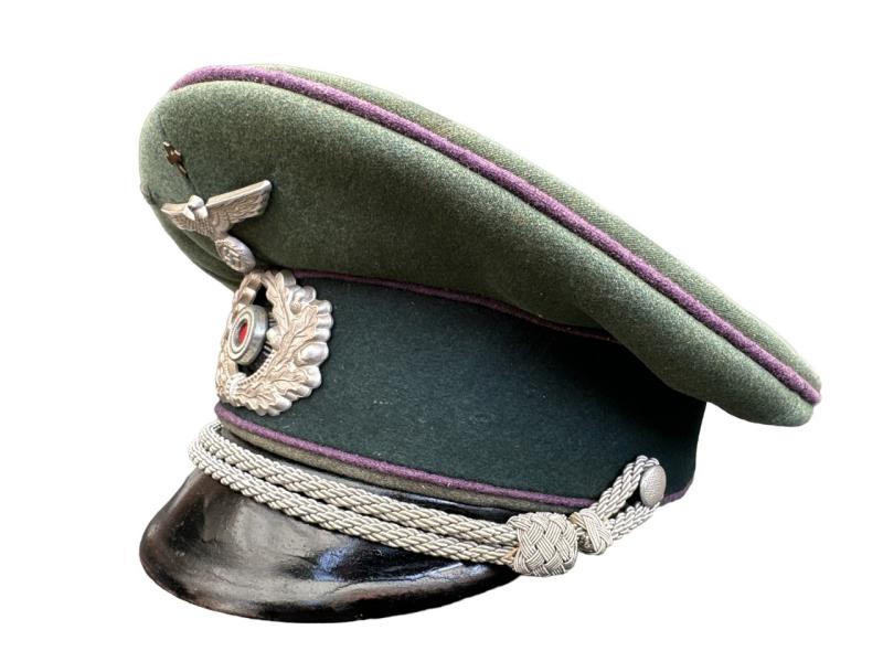 Wehrmacht Army (Heer) Chaplain Visor Cap...Rare!