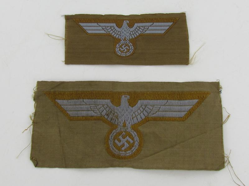 Wehrmacht (Heer) tropical ‘Afrikakorps’ BeVo Eagle Set