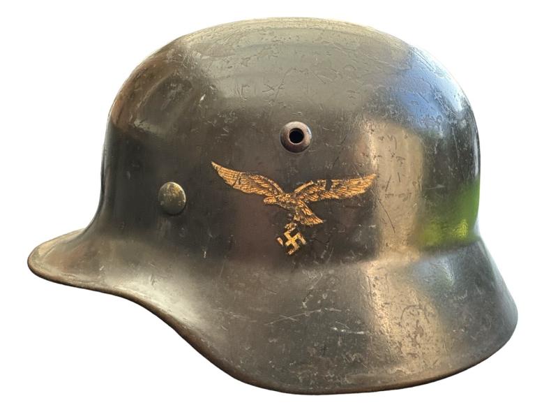 Luftwaffe M35 Double Decal Helmet Q64