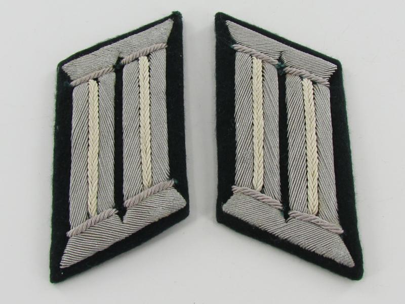 Wehrmacht ( Heer ) Infantry Officer Collar Tabs