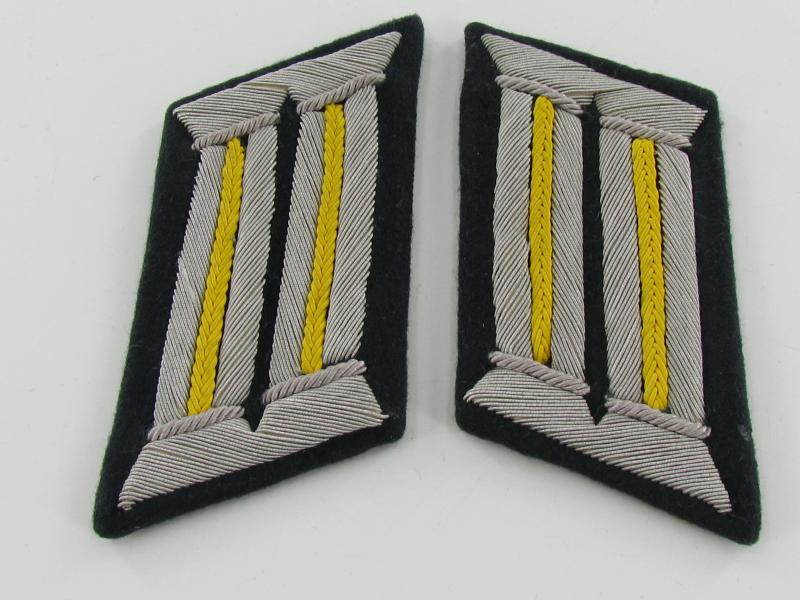 Wehrmacht ( Heer ) Cavalry Officers Collar Tabs