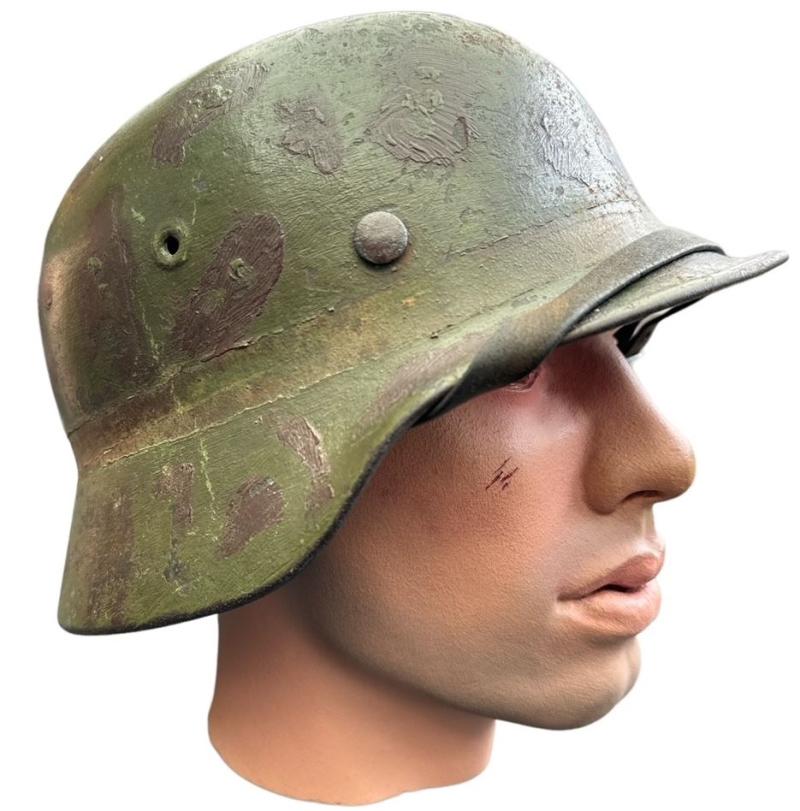 WH/SS M40 2 Tone Camo Helmet