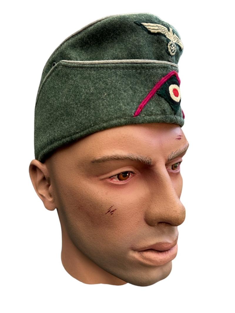 Wehrmacht Nebelwerfer Truppen (Smoke Troops) Officers Overseas Cap...Mint!