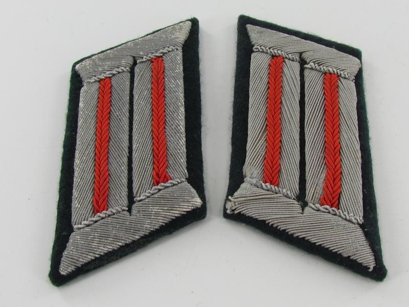 Wehrmacht ( Heer ) Artillery Officers Collar Tabs