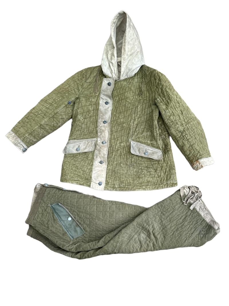 Wehrmacht (Heer) Green Quilted Winter Parka & Trousers