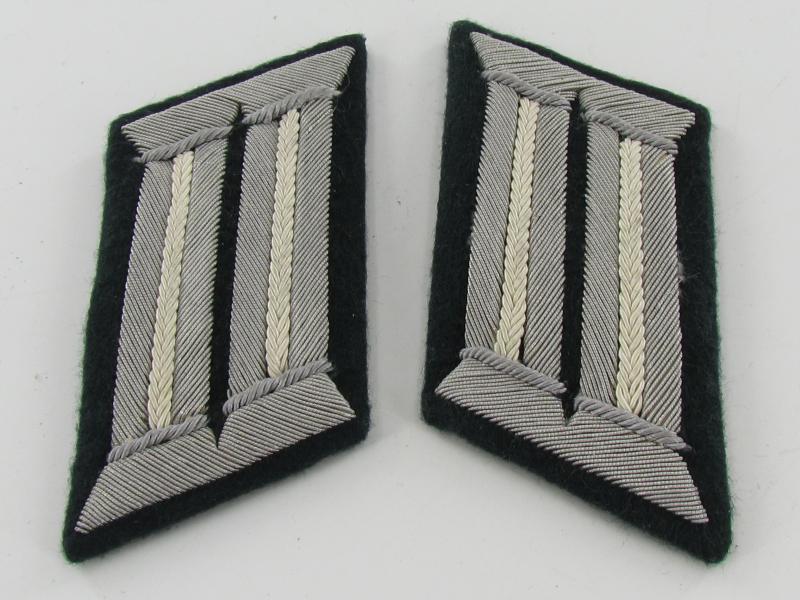 Wehrmacht Heer Infantry Officers Collar Tabs