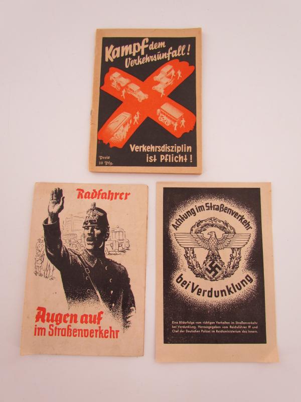 2x Leaflet & small booklet from the Reichsführer SS and the German Police