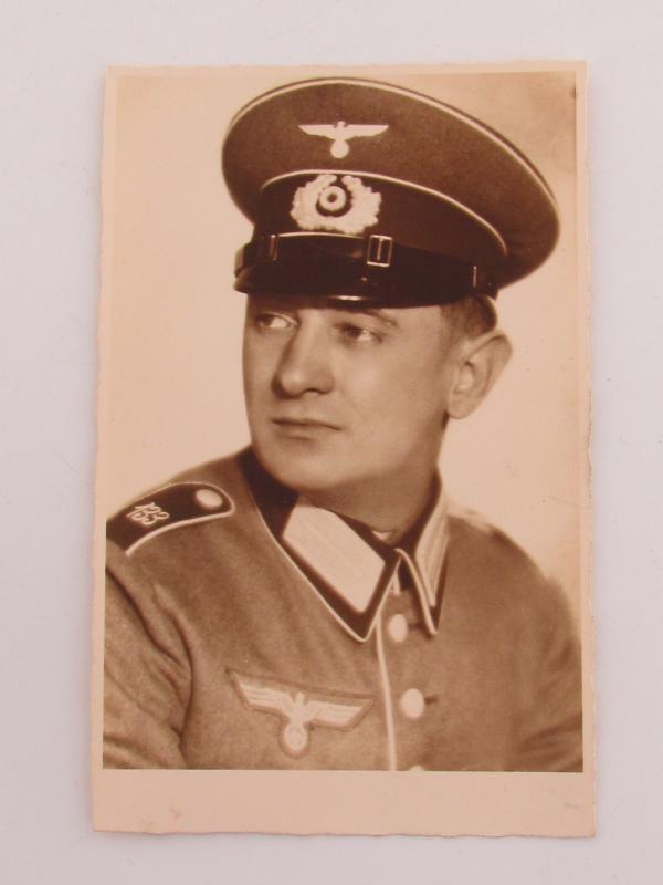 Portrait Photo of a Wehrmacht Soldier