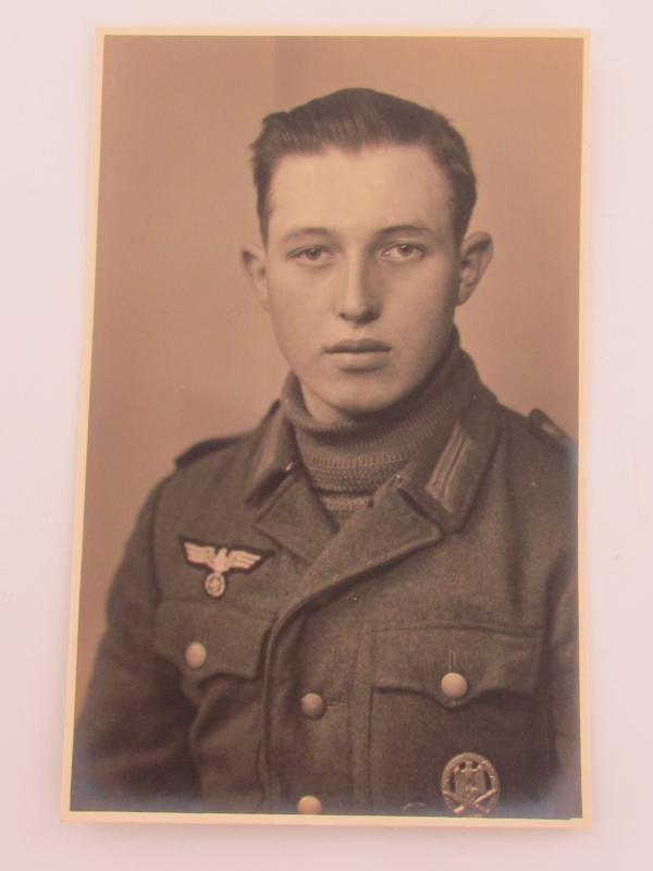 Portrait Photo of a Wehrmacht Soldier