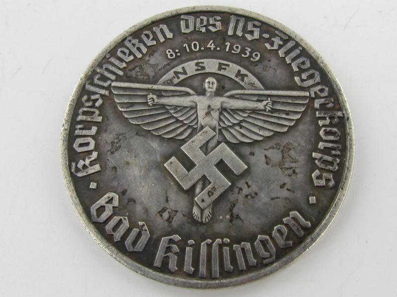 NSFK Bad Kissingen Shooting Competition Medal 1939