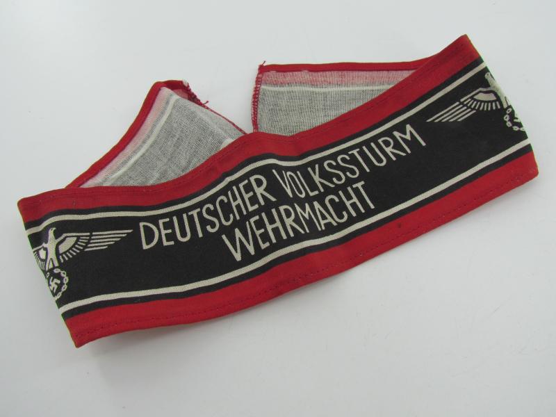 Deutscher Wehrmacht  Volkssturm armband