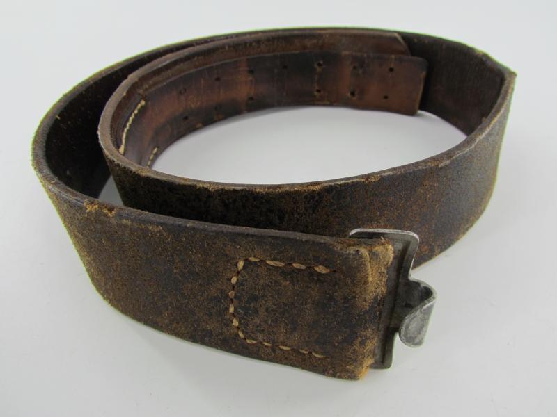 Wehrmacht /SS Leather Equipment Belt.