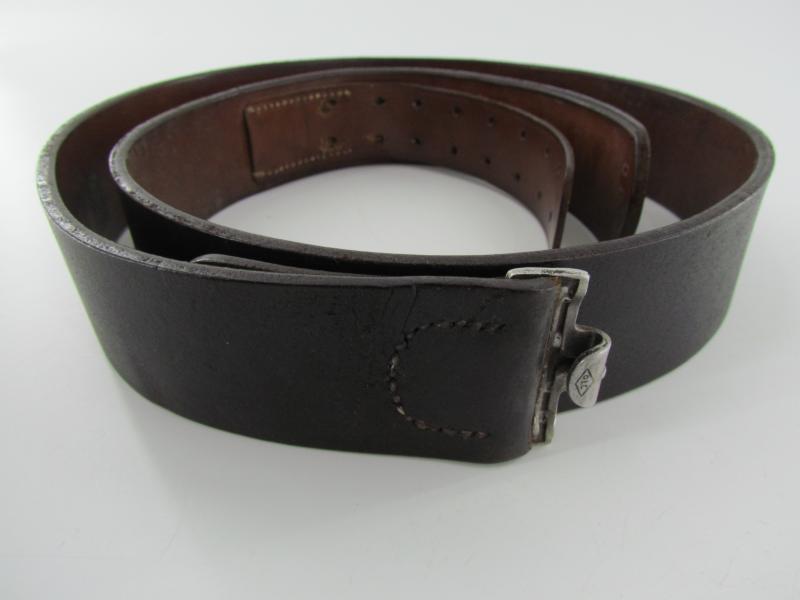 Wehrmacht /SS Leather Equipment Belt.