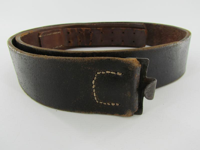 Wehrmacht /SS Leather Equipment Belt