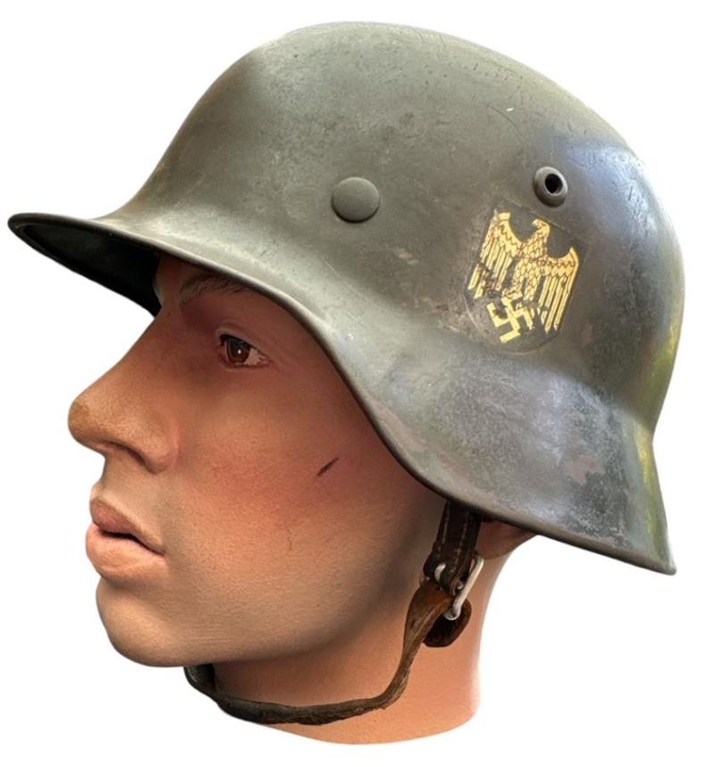 Wehrmacht ( Heer ) SD M35 ET64 Combat Helmet