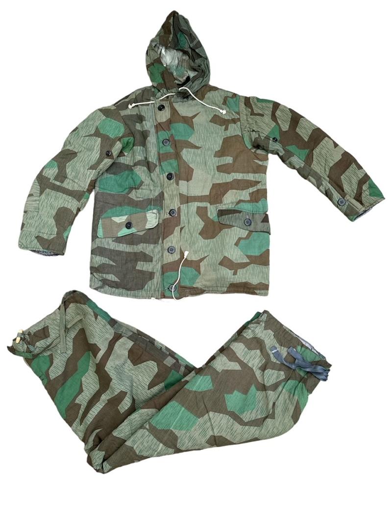 Matching set of non-reversible Splittertarn parka and trousers ( Mint )