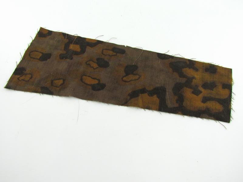 Original Waffen SS Oak B Camouflage Part of Smocks, Zeltbahn etc.