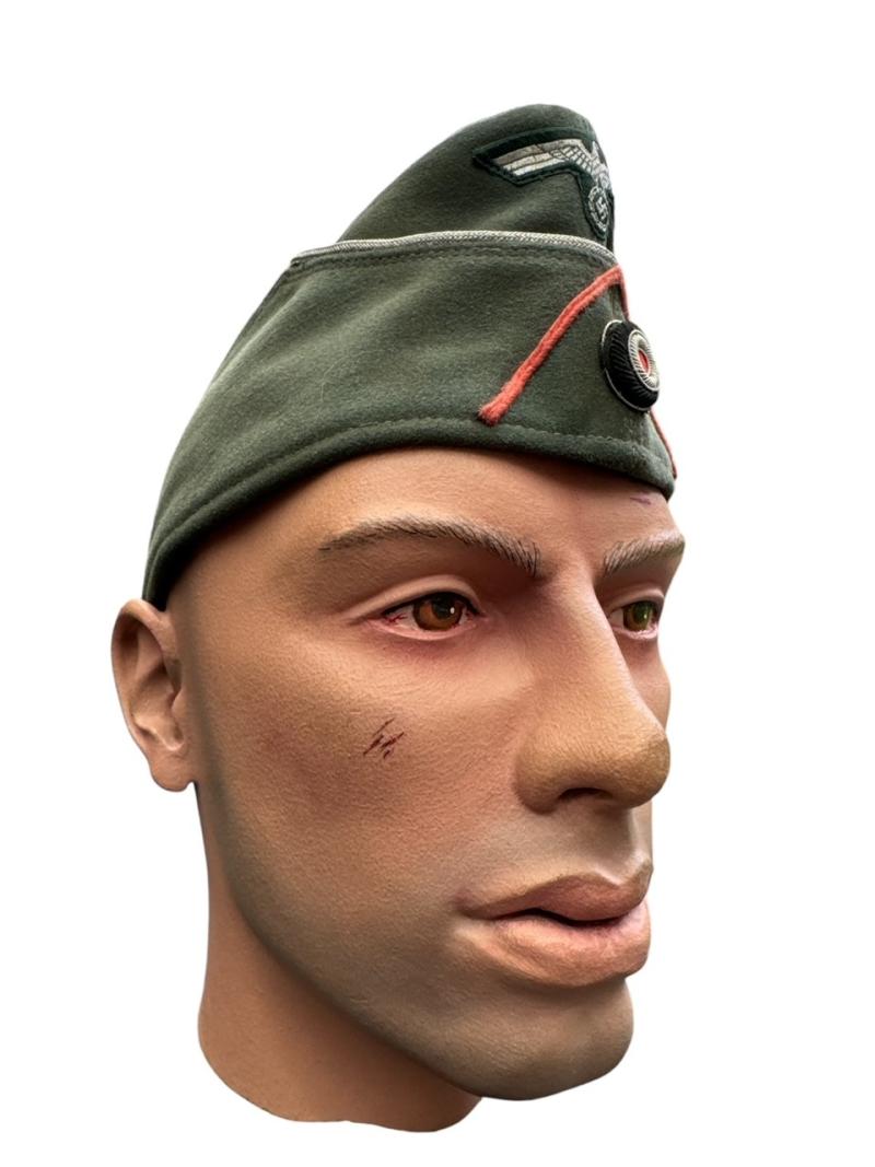 Wehrmacht (Heer) Panzerjäger Officer Overseas Cap