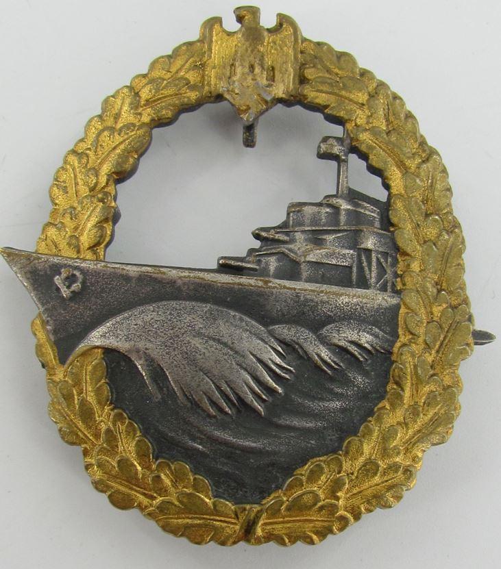 Kriegsmarine Destroyer War Badge - Schwerin