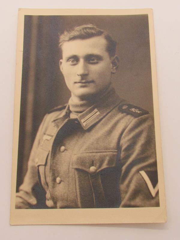 Portrait Photo of a Wehrmacht Soldier