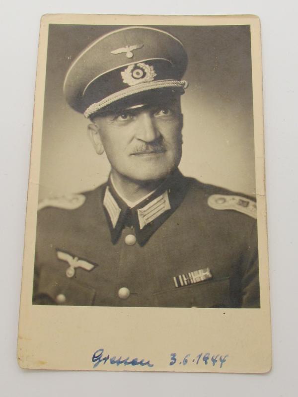 Portrait Photo of a Wehrmacht Officer