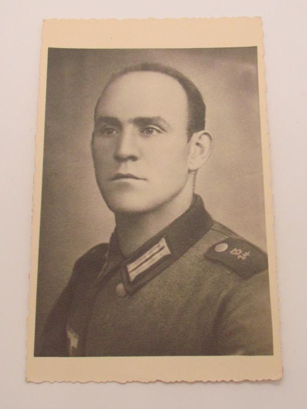 Portrait Photo of a Wehrmacht Soldier