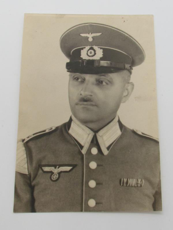 Portrait Photo of a Wehrmacht Soldier