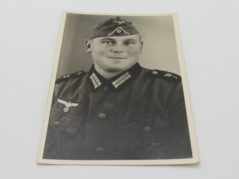 Portrait Photo of a Wehrmacht Soldier