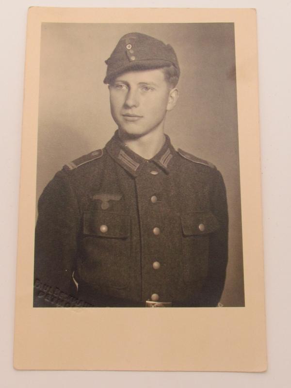 Portrait Photo of a Wehrmacht Soldier