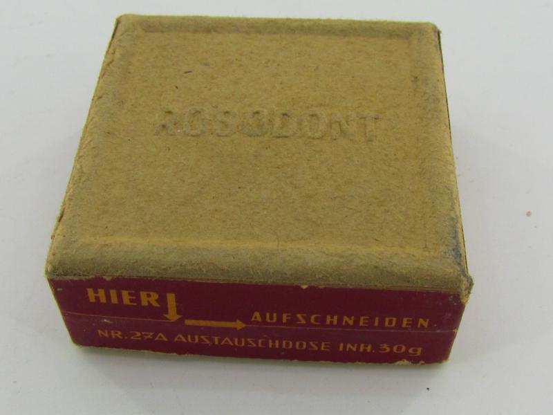 Original WWII era German Tooth Paste in factory box