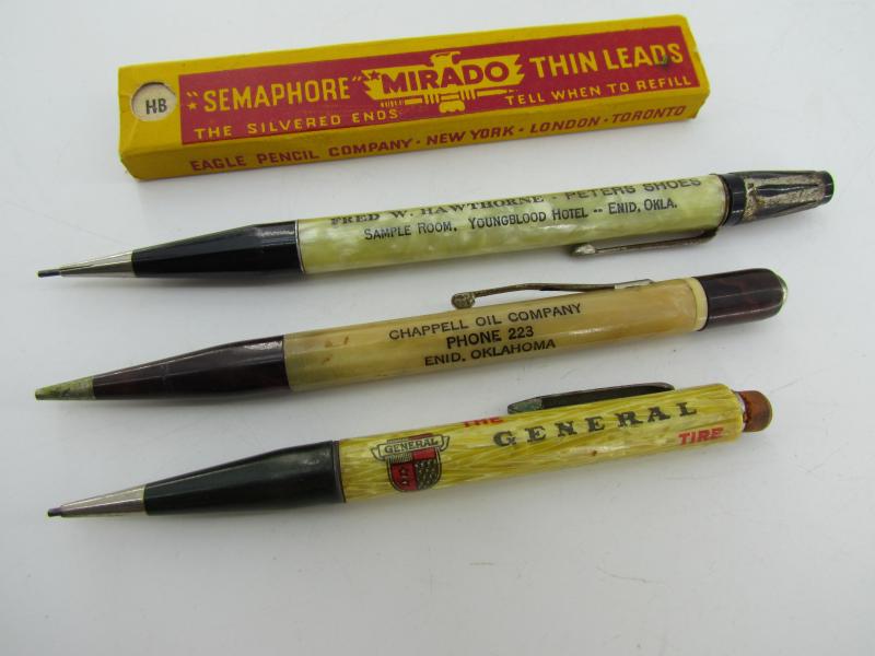 US WWII Map Case Pen Set