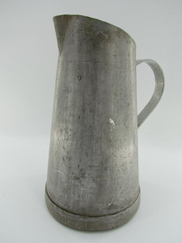 Wehrmacht Aluminum Pitcher marked RFI 36