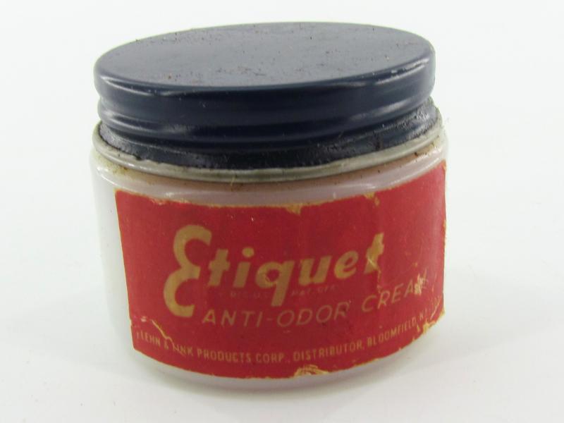 US WWII era Etiquet Anti-Odor-Cream