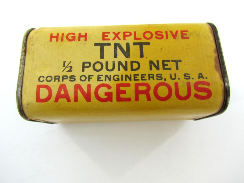 US WWII Empty TNT Package