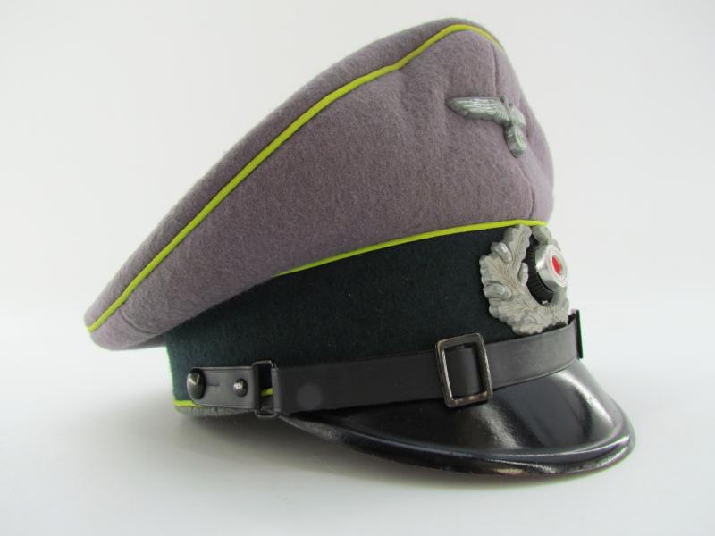 Wehrmacht Heer Panzergrenadier EM/NCO´s Visor Cap...Rare