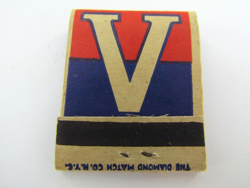 US WWII Victory Matchbox