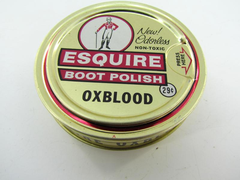 US WWII Era Esquire Boot Polish