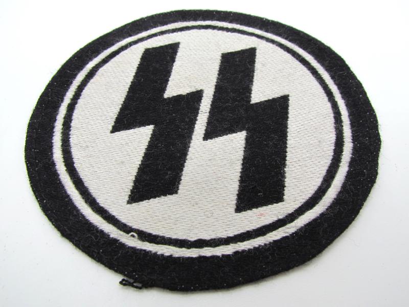 Waffen-SS Sport Shirt Insignia with RZM Tag