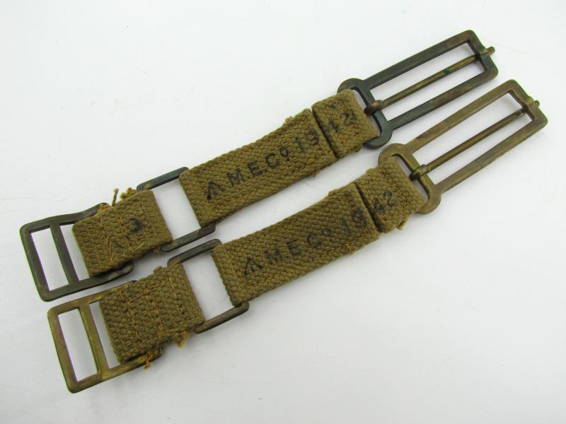 British WWII Equipment Straps